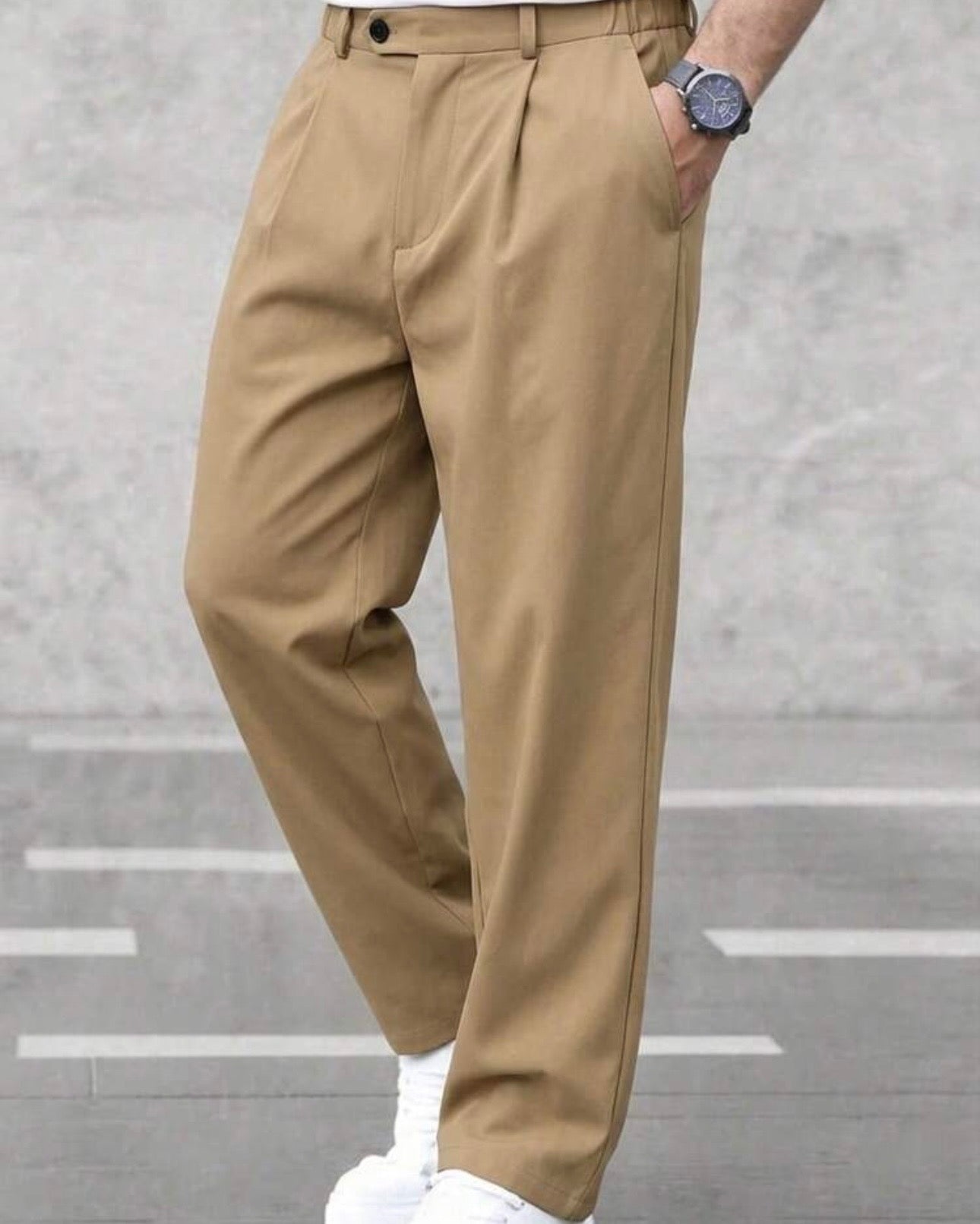 Tween Boys Solid Color Casual Woven Pants