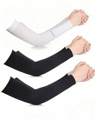 1 pair of Women’s Straight Fabric Sun Protection Sleeves