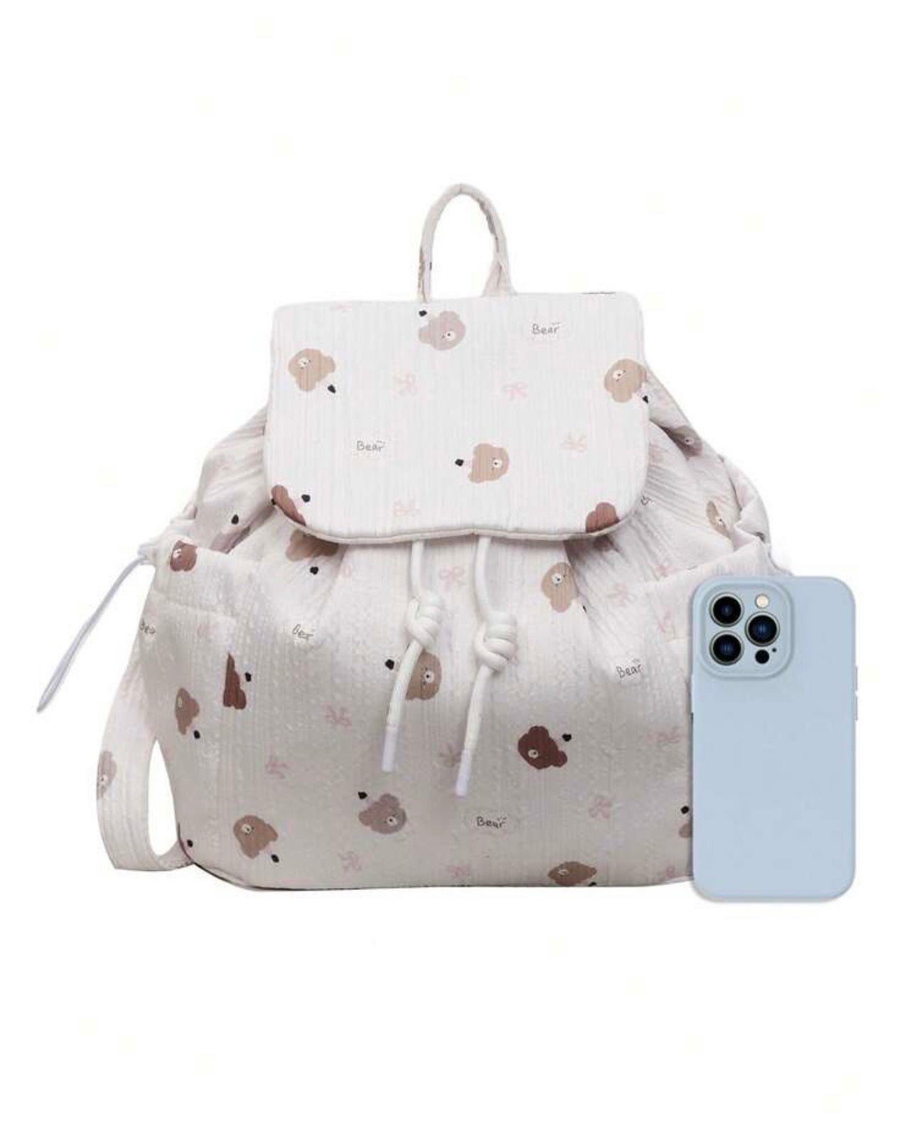 Large Multifunctional Cartoon Print Backpack
