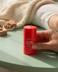 Frida Baby Gassy Belly Rub – Gentle Massage Balm for Baby Gas & Tummy Comfort