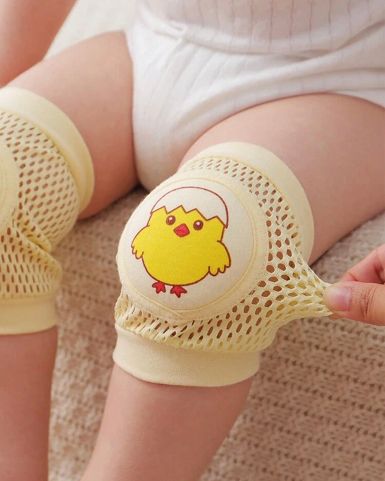 Baby Crawling Knee Pads – Anti-Slip Knee & Elbow Protectors for Infants
