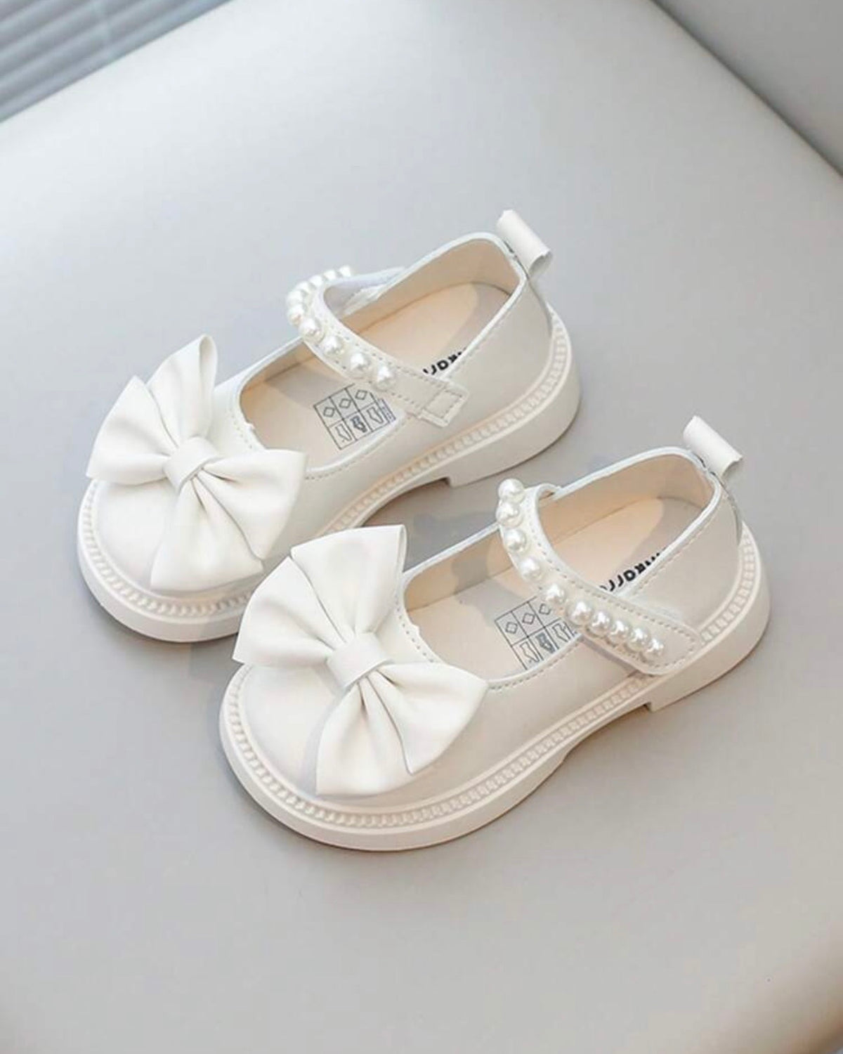 Premium White Girls Princess Sandals