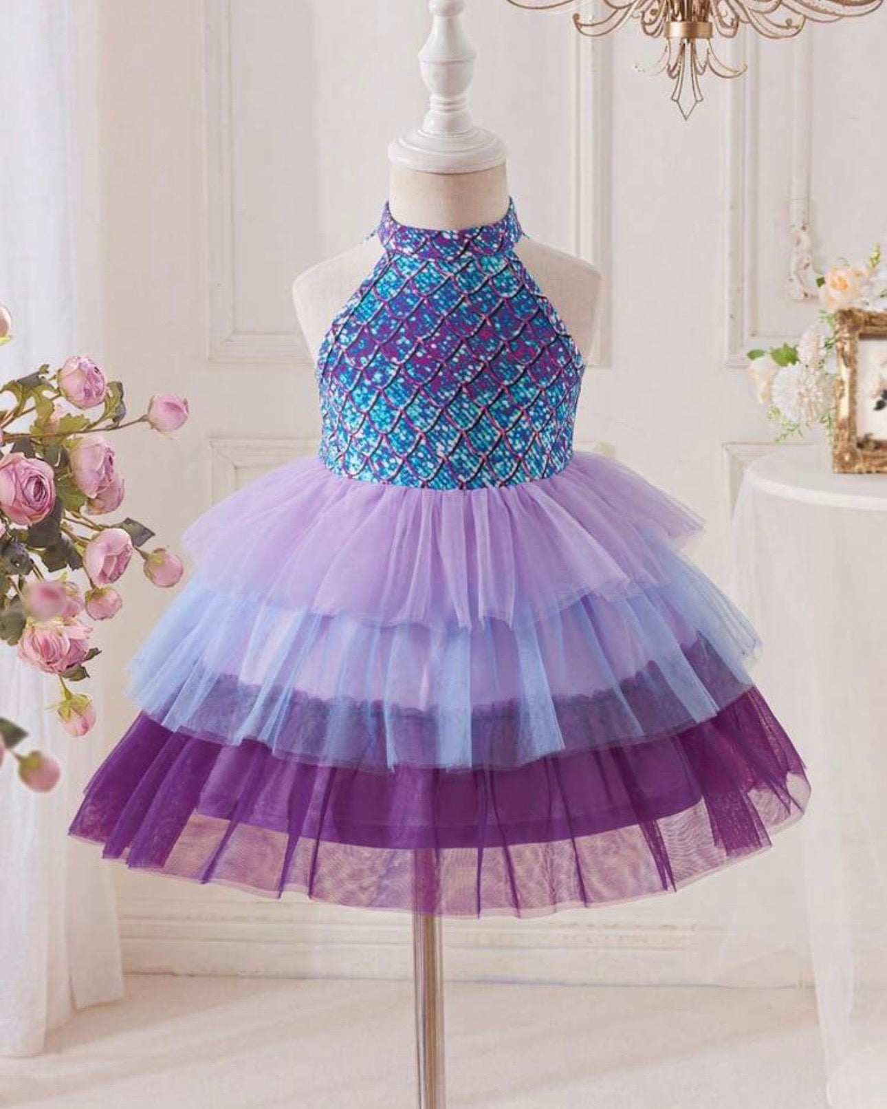 Baby Girl Mermaid Dress