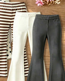 Girls 5-Pack Flare Leg Pants Set