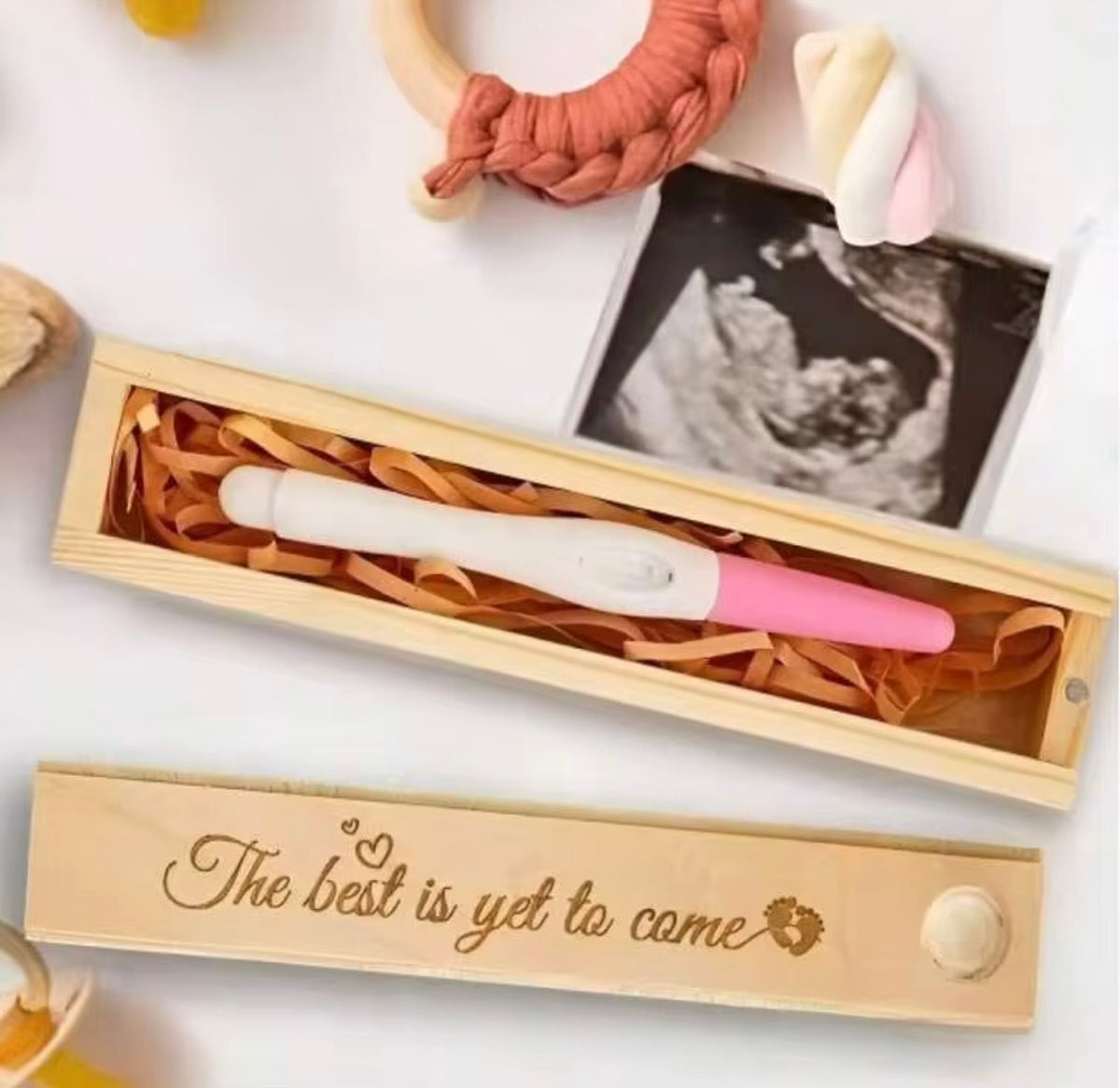 Pregnancy Announcement Creative Display Box