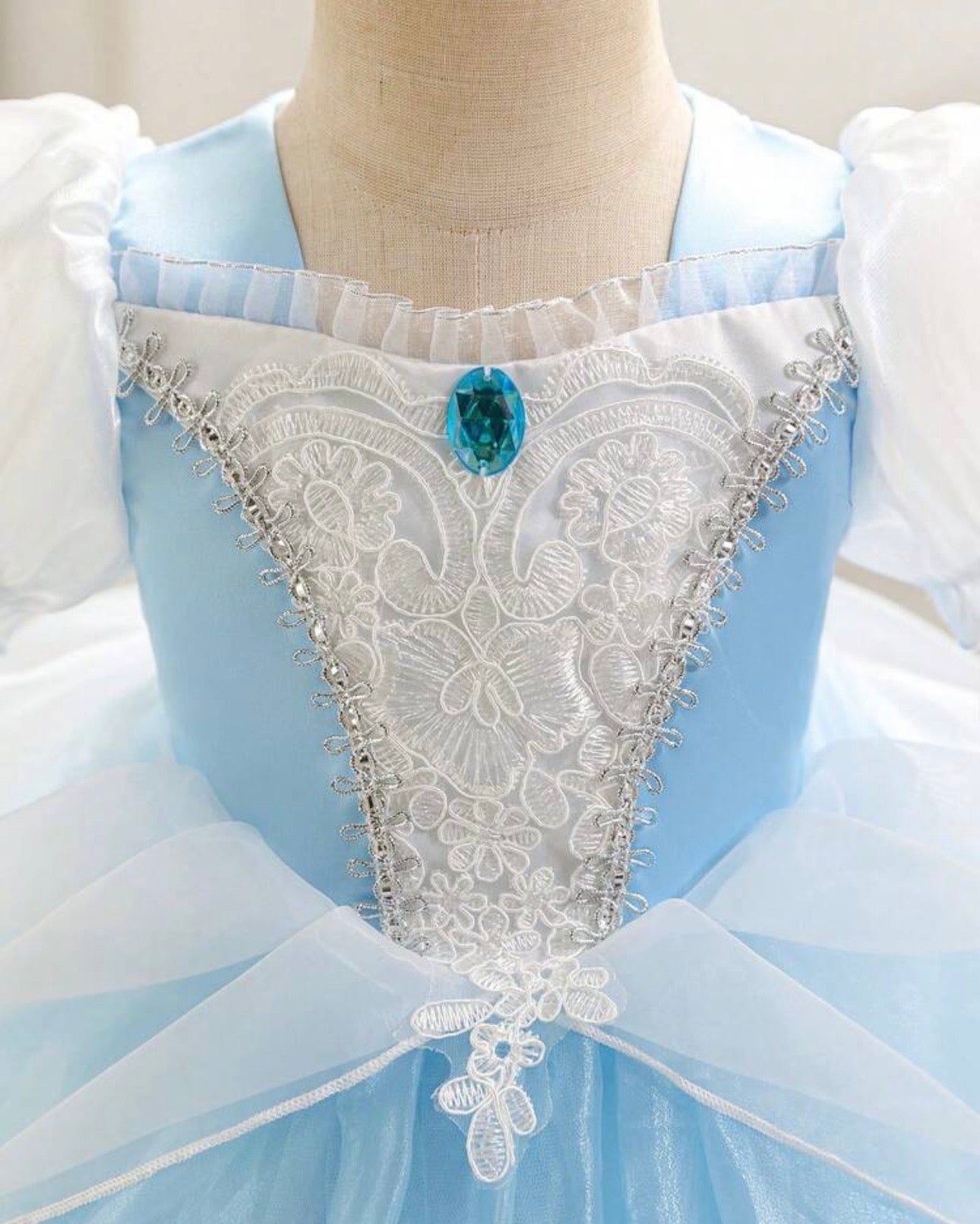 Baby Girls Blue Cinderella Dress