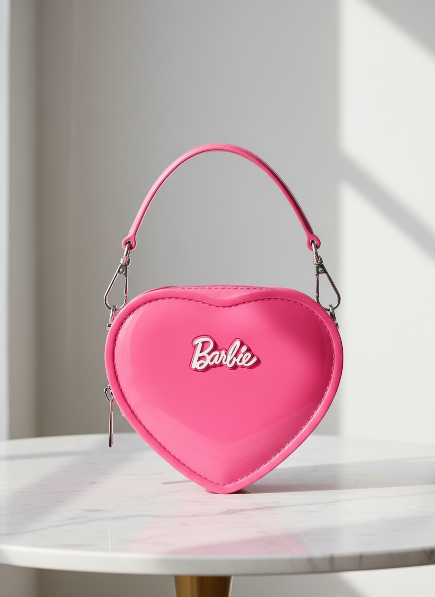 Heart Shaped Jelly Barbie Bag