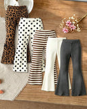 Girls 5-Pack Flare Leg Pants Set