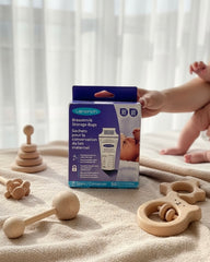Lansinoh Breastmilk Storage Bags – Pack of 50 Pre-Sterilized Milk Storage & Freezer Bags