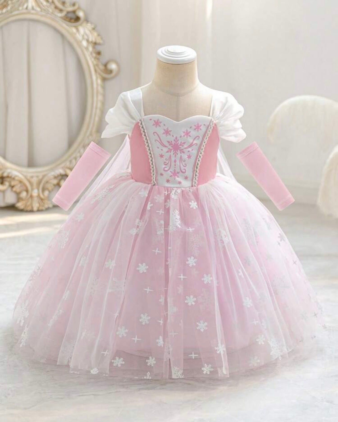 Girls Frozen Elsa Dress