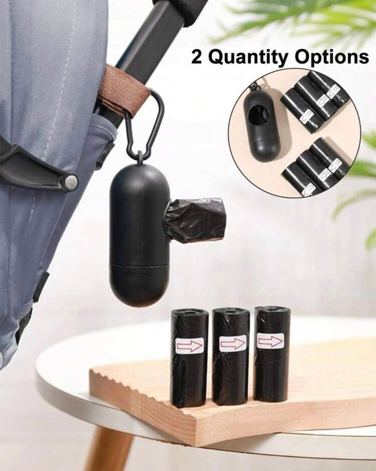 Portable Diaper Bag Dispenser and Diaper Bag Rolls
