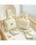 Small Crossbody Embroidery Diaper Bags (Bear and MAMA)