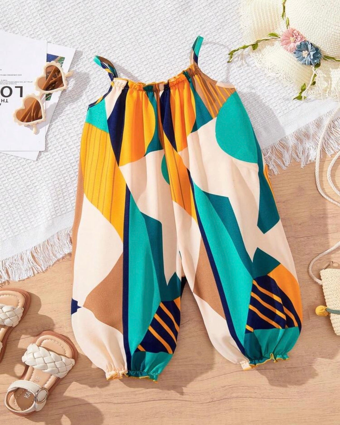Baby Girl Casual Summer Jumpsuit