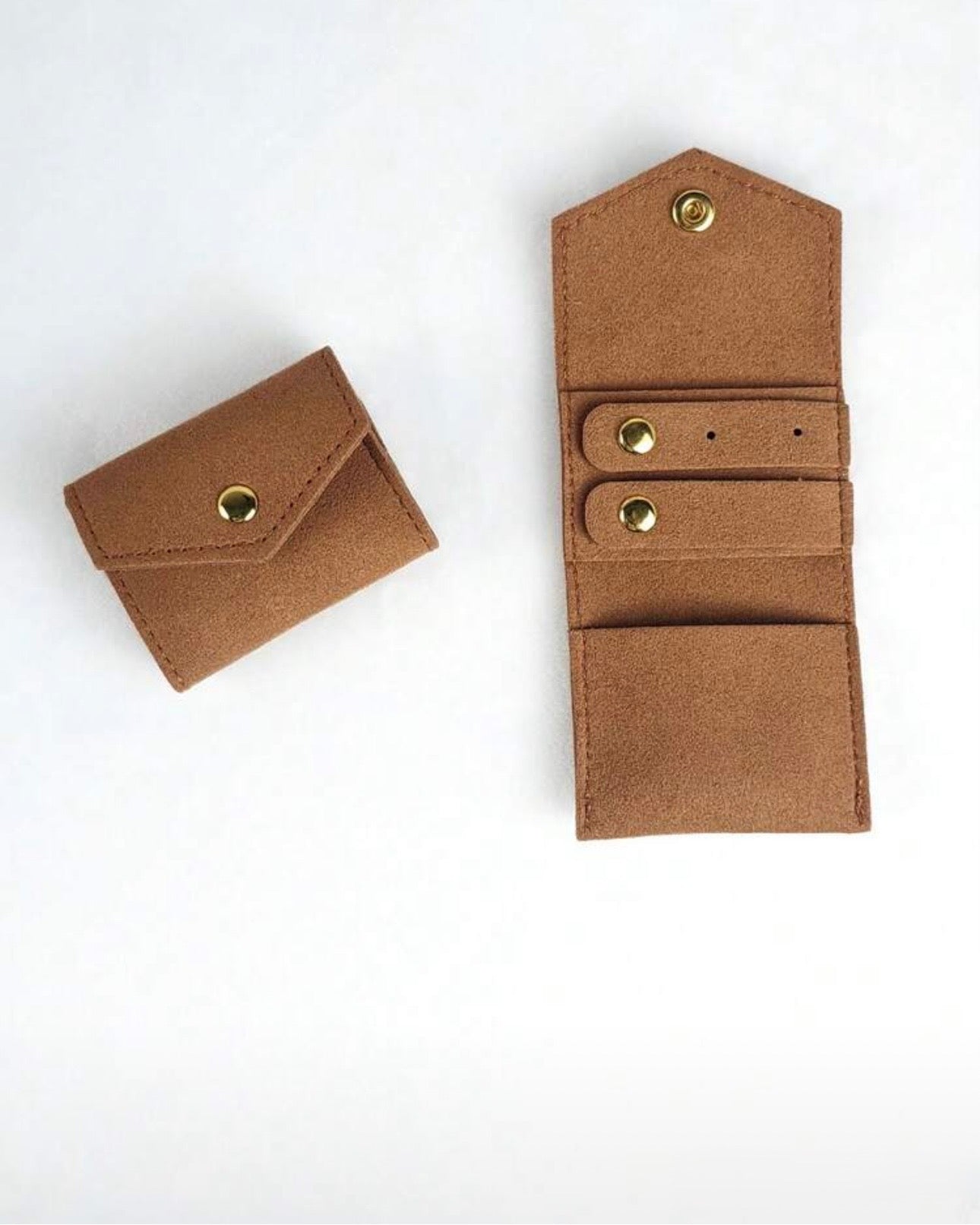 Mini Jewelry Pouch in Multiple Colours (Pink, Beige, Grey, purple, Brown, Light Grey, Rose Pink)