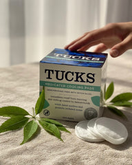 TUCKS Medicated Cooling Pads with Witch Hazel – Soothing Hemorrhoidal Relief Pads