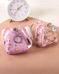 OBOVAY Mini Capybara Backpack With Keychain - Bag Charm