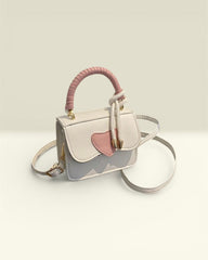 Girls’ Heart-Shaped Mini Crossbody Bag