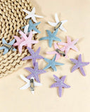 8/16 Pcs Starfish Hair Clips