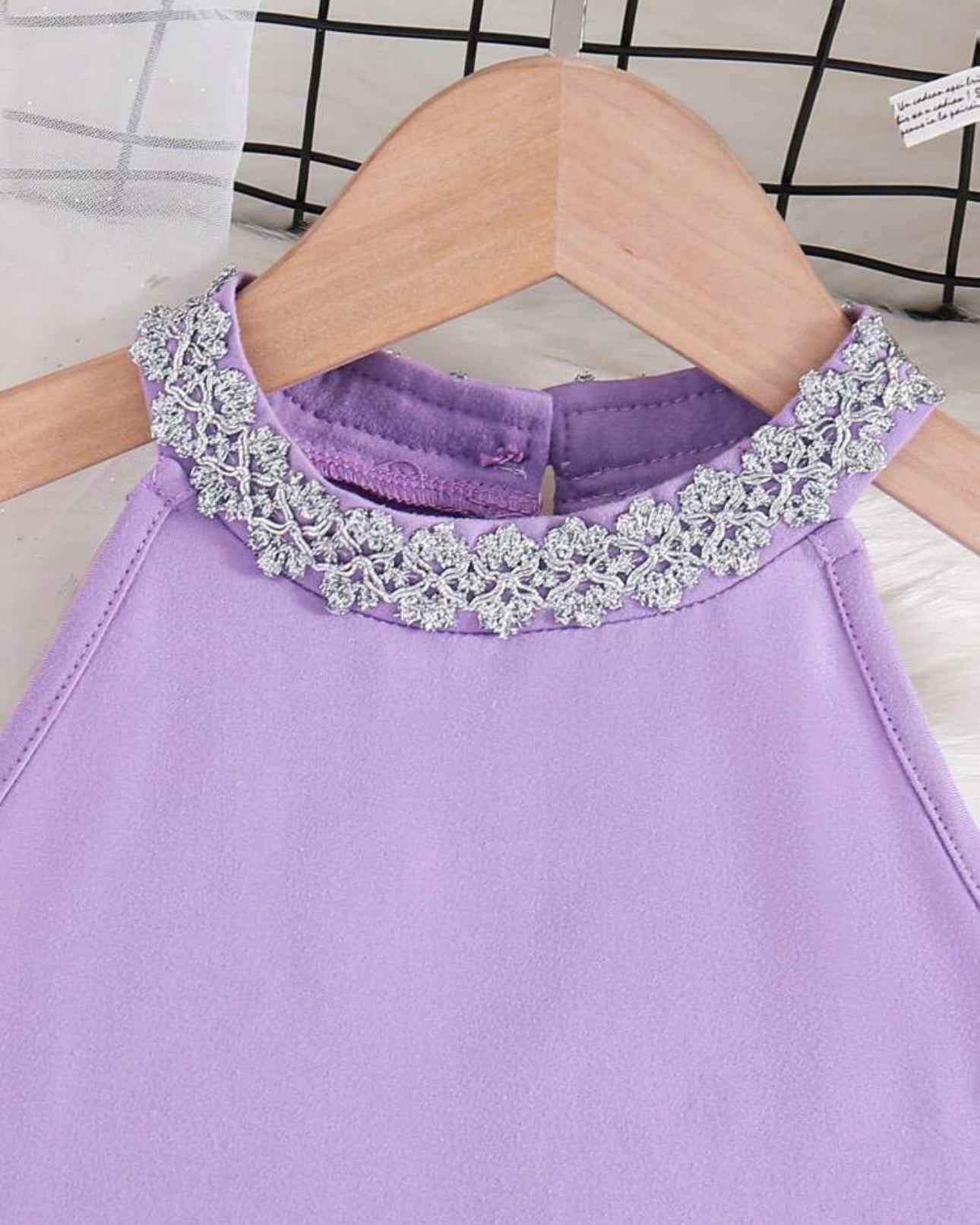 Tween Girls’ Ombre Mesh Splice Halter Neck Princess Dress