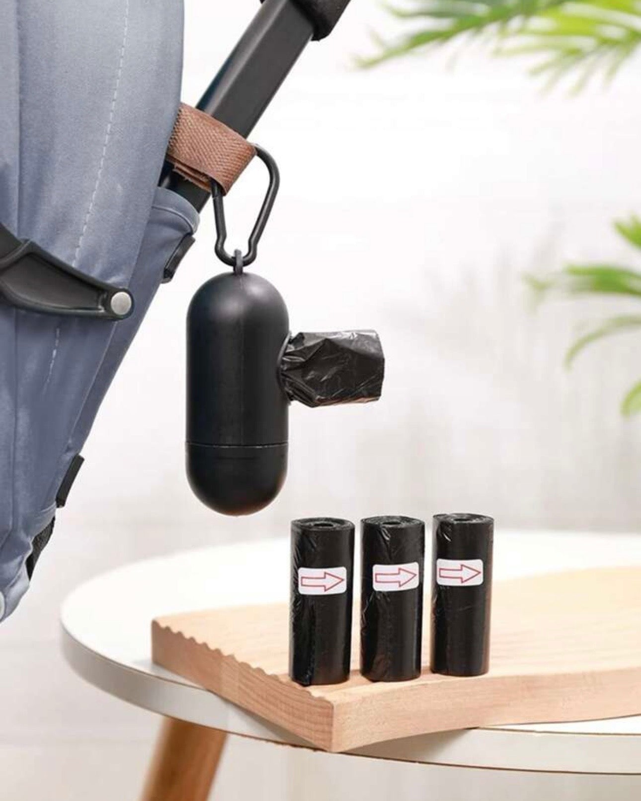 Portable Diaper Bag Dispenser and Diaper Bag Rolls