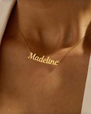 1PC Elegant 18K Gold Plated Customized Name Necklace
