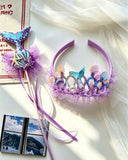 Mermaid Headband And Magic Wand