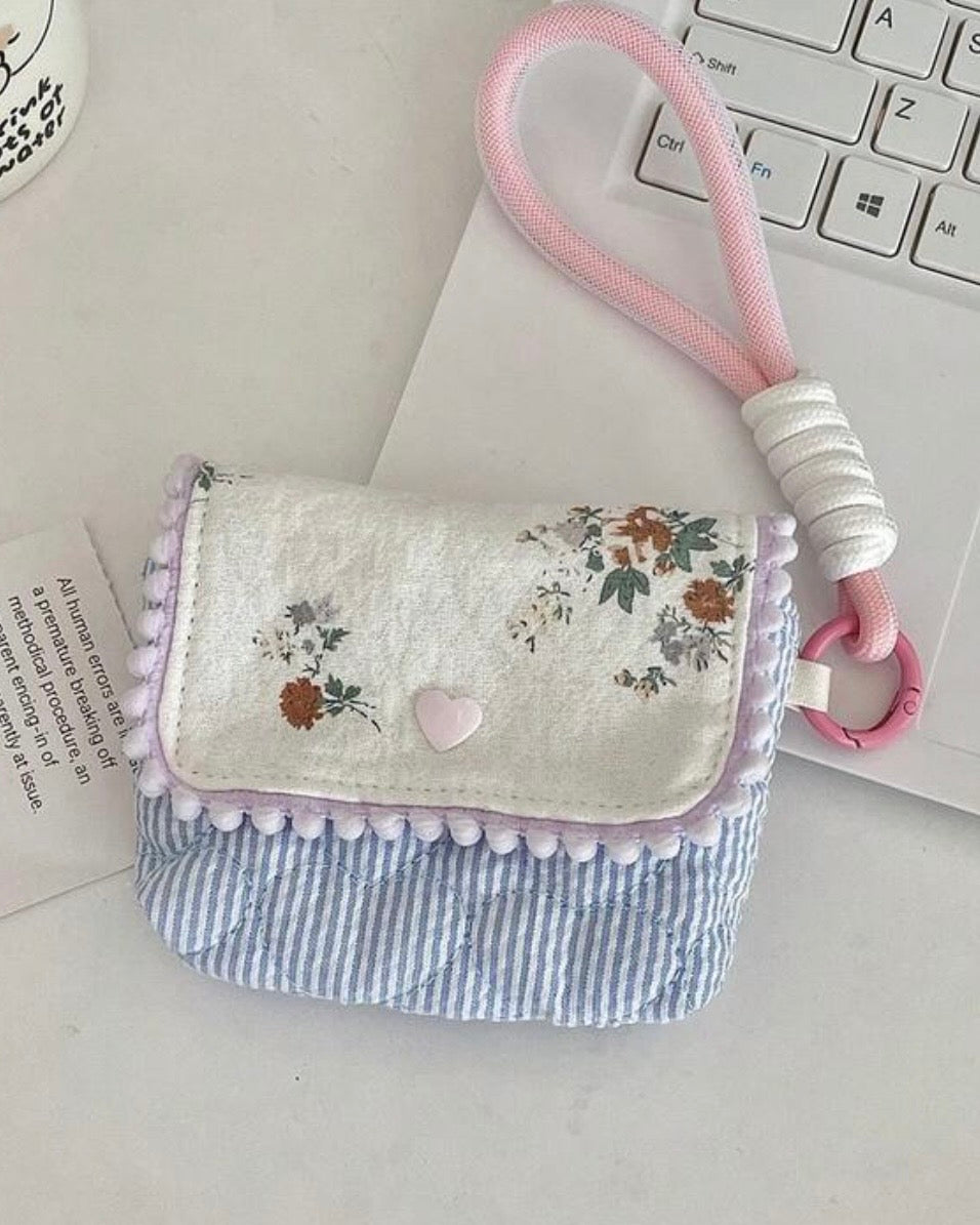 Cute Lace Floral Storage Pouch