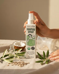 Legendairy Milk Pumping Spray – USDA Organic Breast Pump Lubricant for Comfortable Pumping