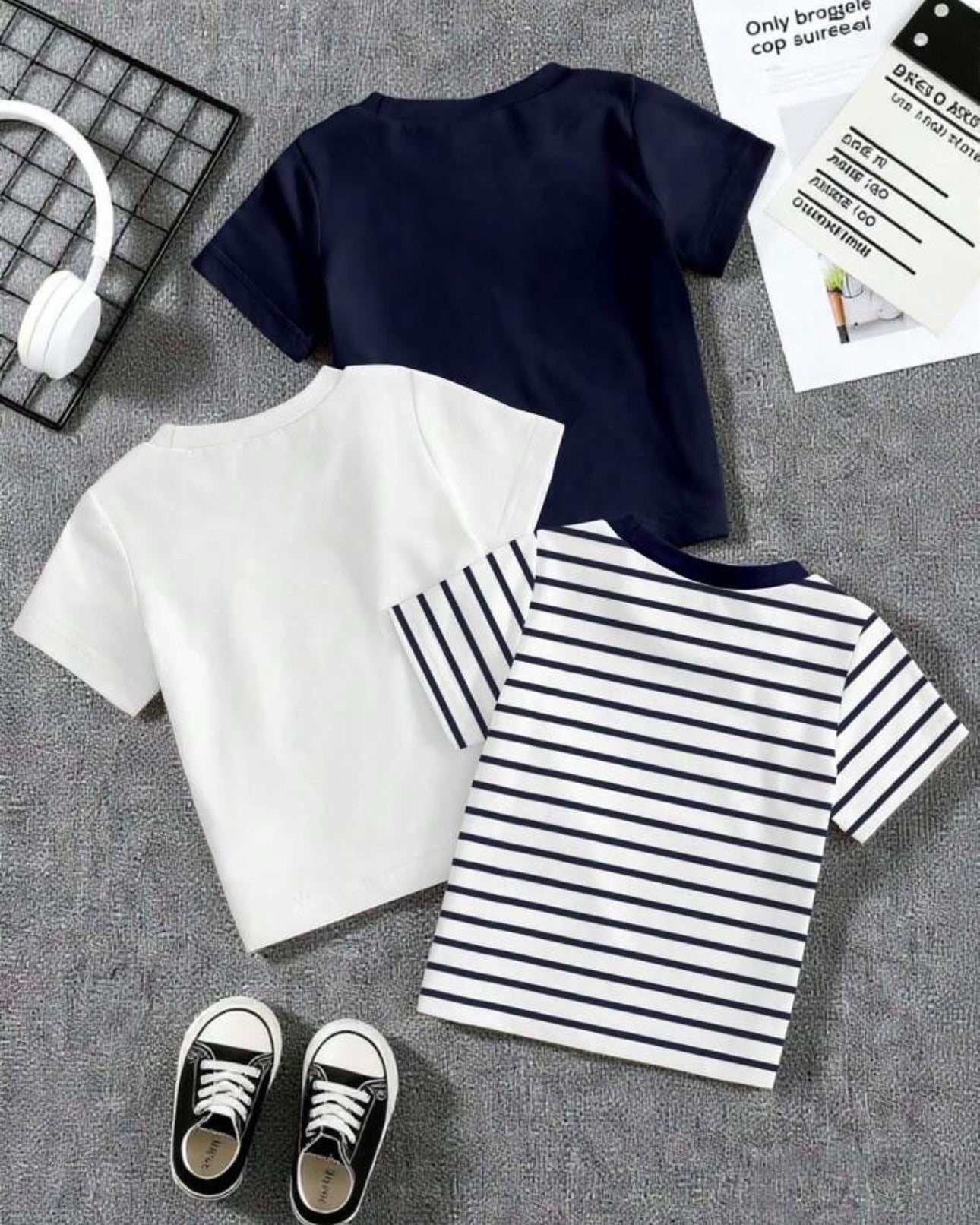 Baby Boys 3-Pack Shirts – Soft Everyday Wear