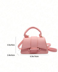 Women’s Pink Textured Lipstick Case Mini Jacquemus Bag