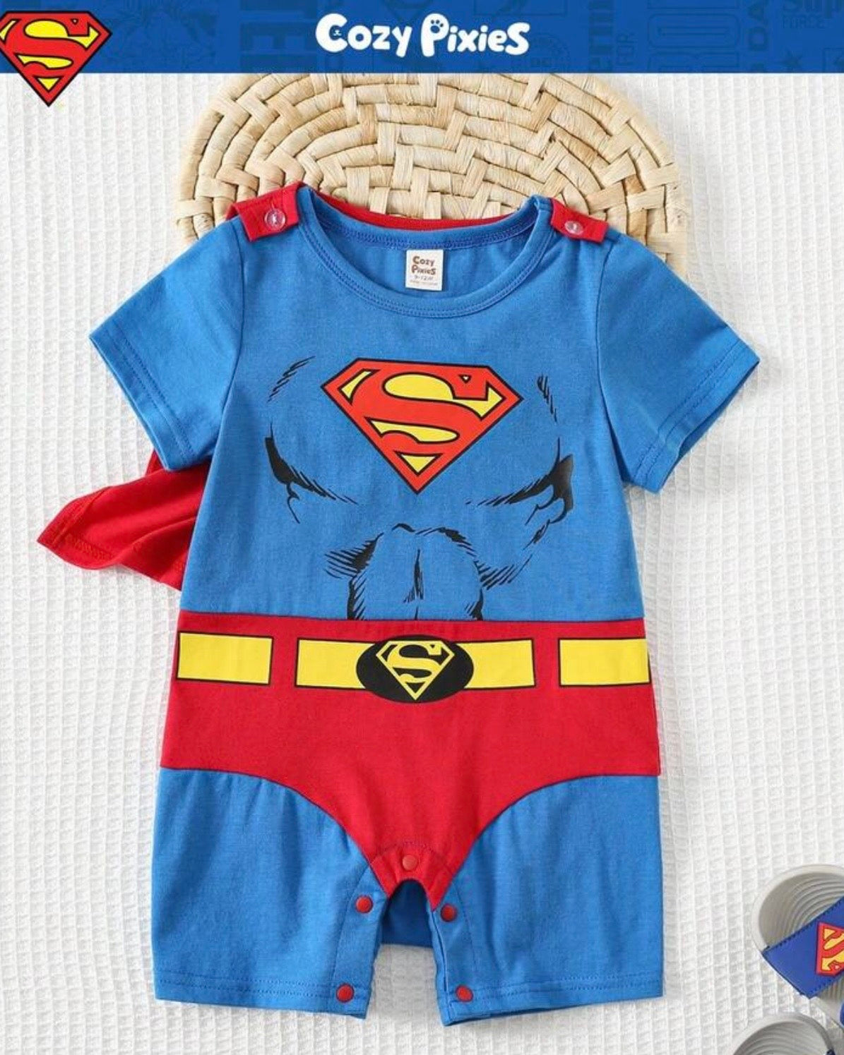 Baby Boy Superman Outfit