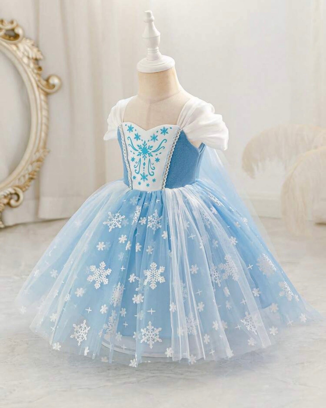 Girls Frozen Elsa Dress