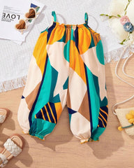 Baby Girl Casual Summer Jumpsuit