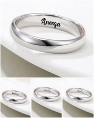 Custom Name Stainless Steel Ring