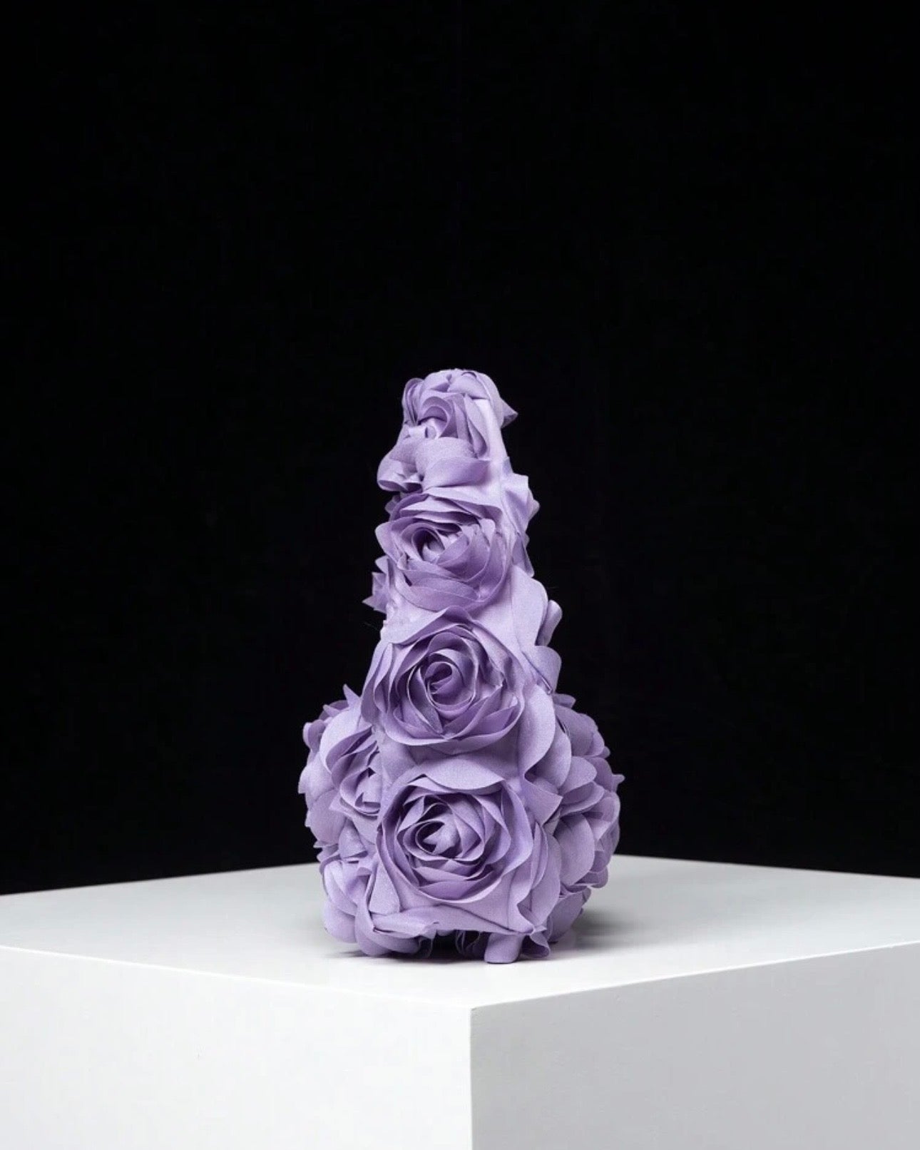 Viral Purple Rose Pattern  Elegant Handbag