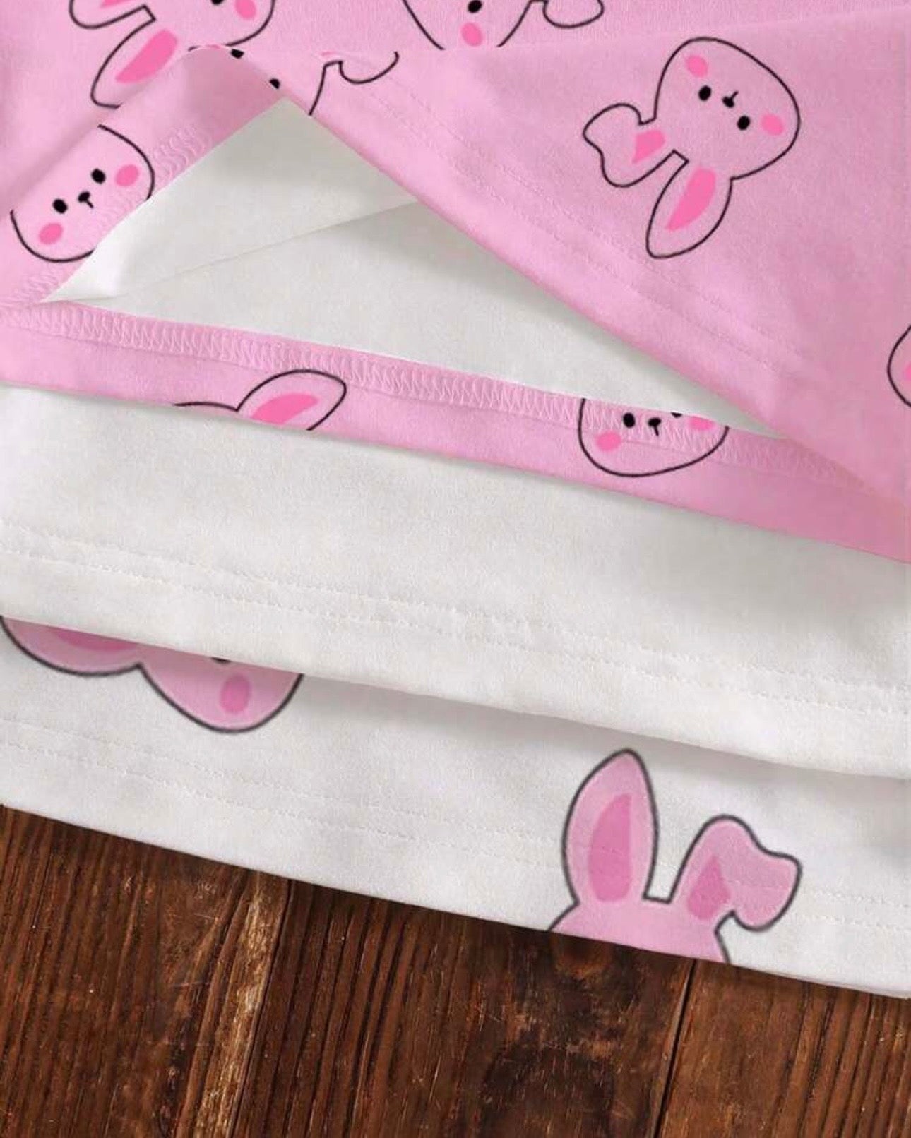 Pack of 3 Baby Girl Unisex Rabbit Graphic Full Sleeves Shirts