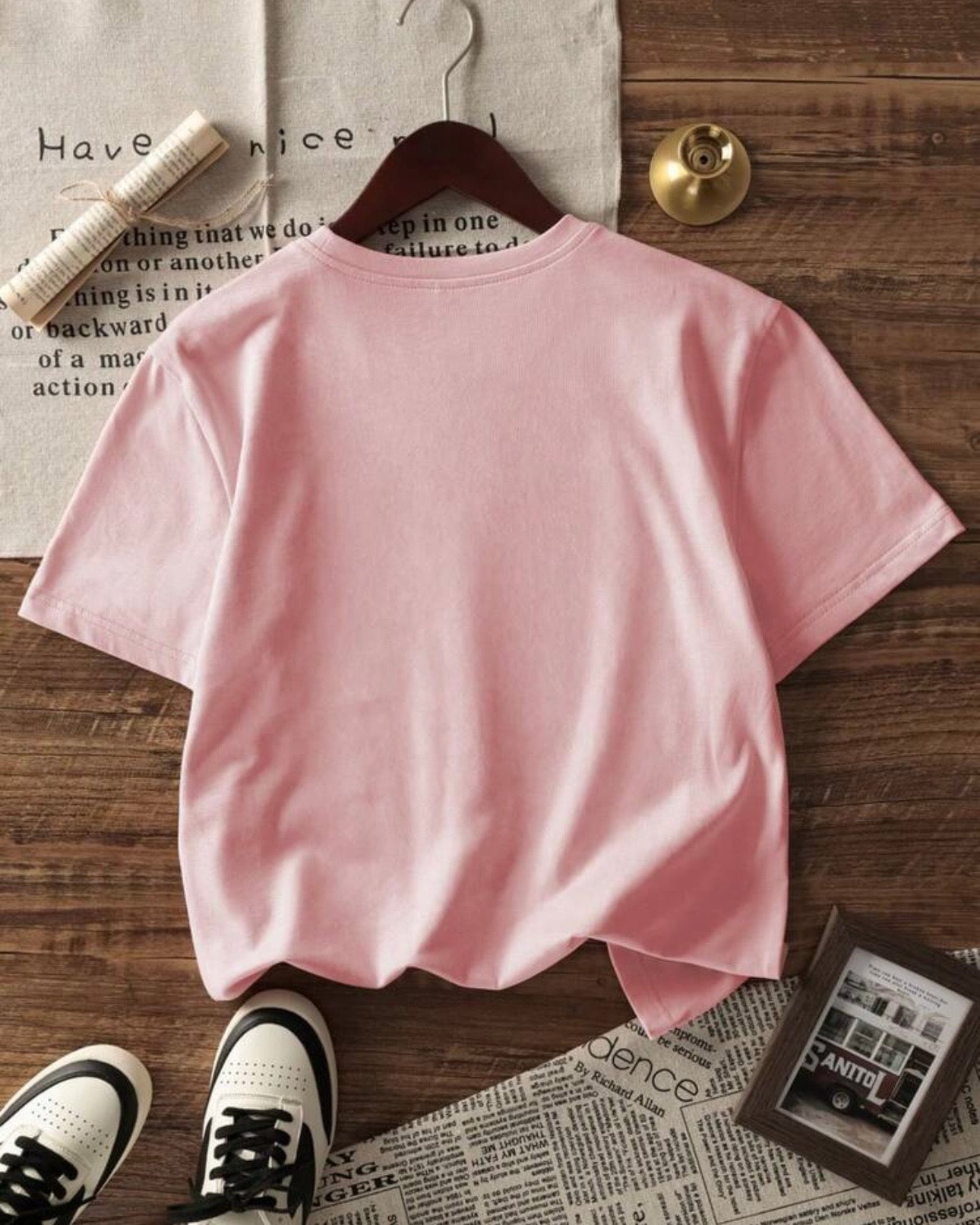 3-Piece Girls Cartoon Printed T-Shirt Set