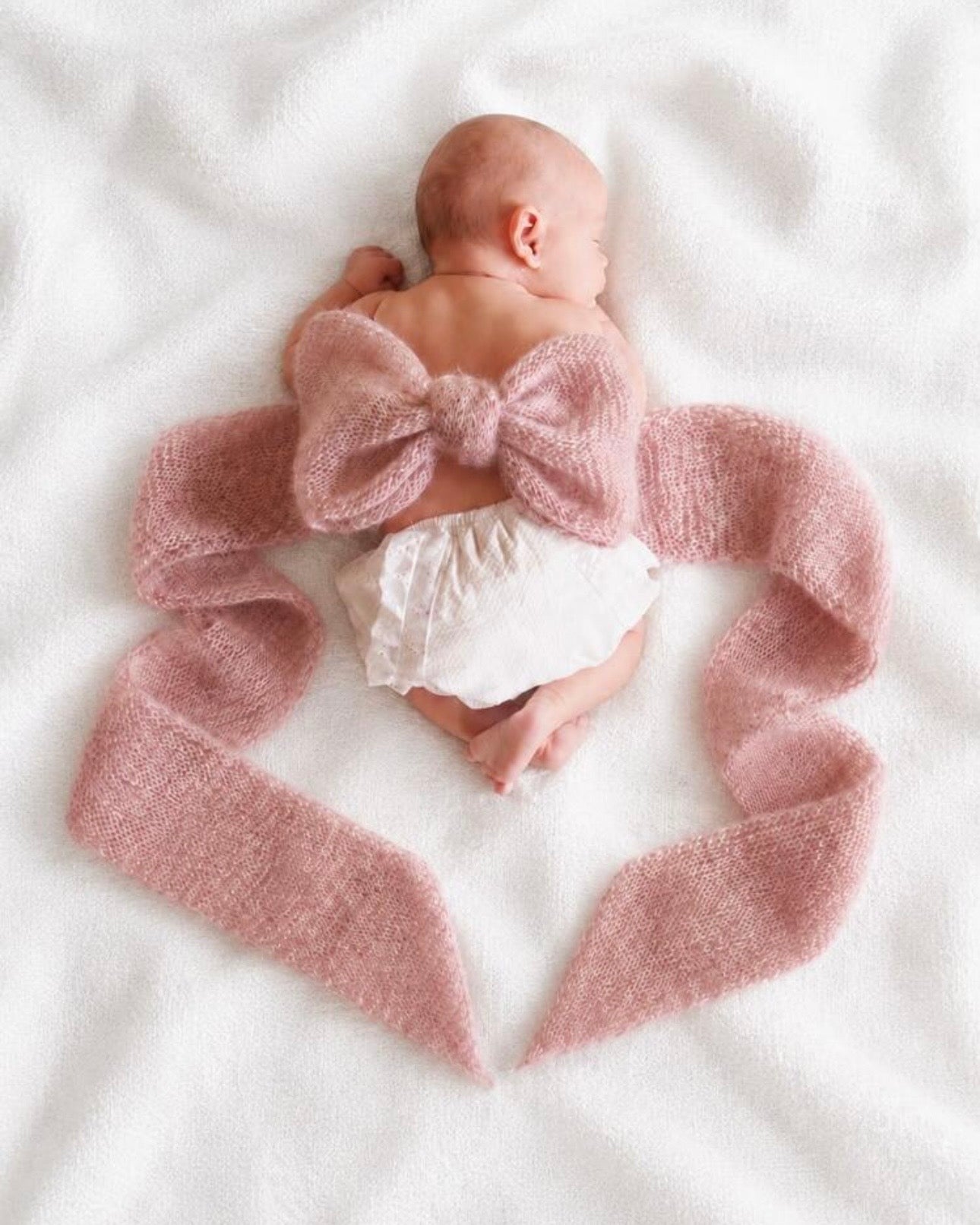 Newborn Photography Props Bowknot Decoration (4 Colours)