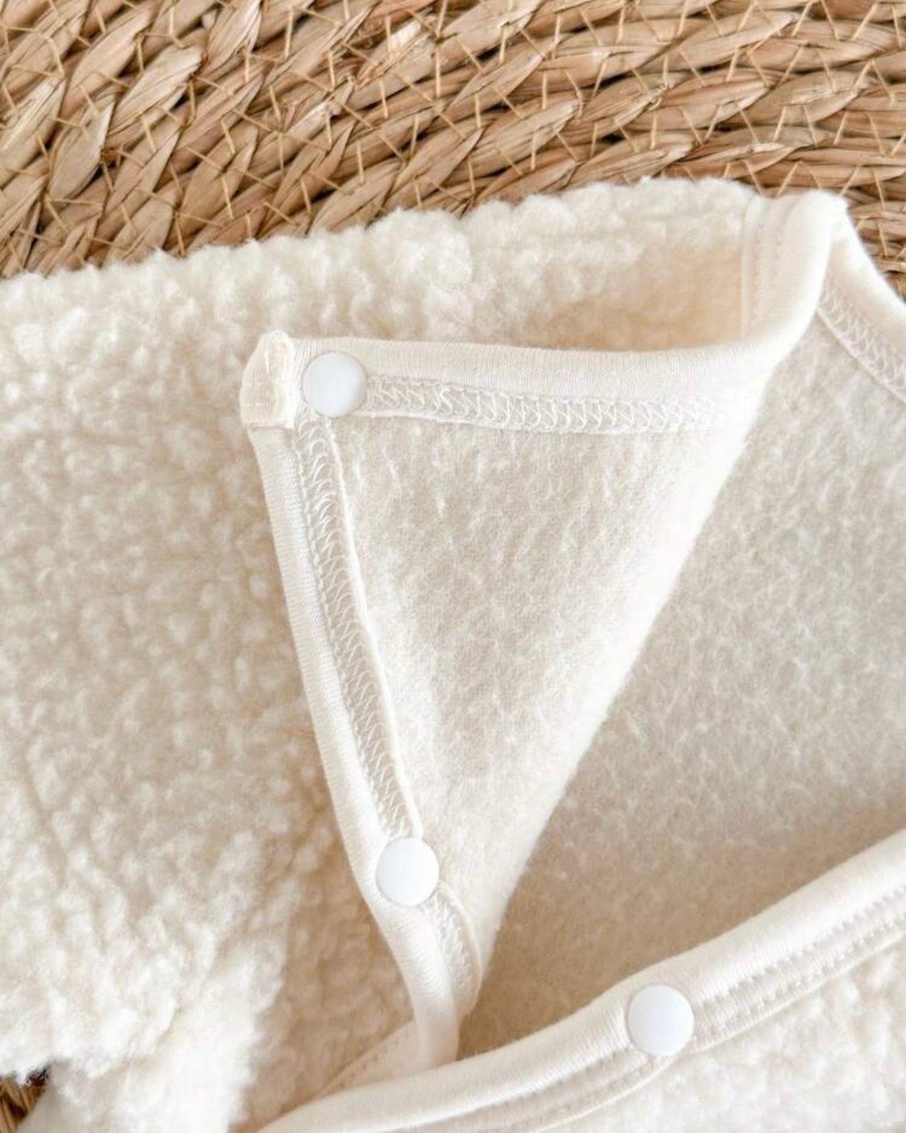 Newborn Baby Soft Fleece Winter Romper Set