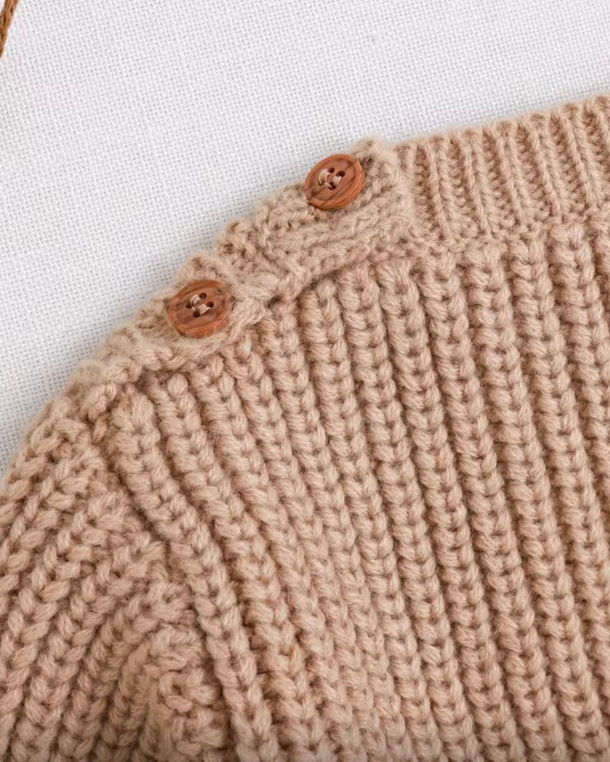 Newborn Baby Knit Sweater & Pants Set – 2 Pieces