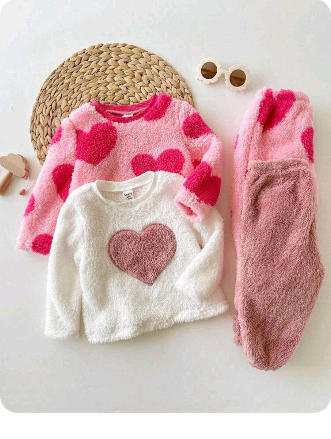 2pc Baby Girl Winter Outfit Sets