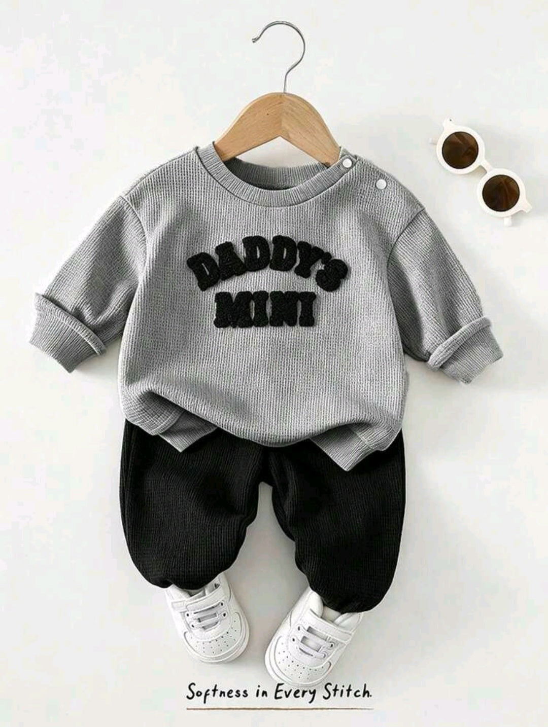 Newborn “Daddy’s Mini” Outfit Set