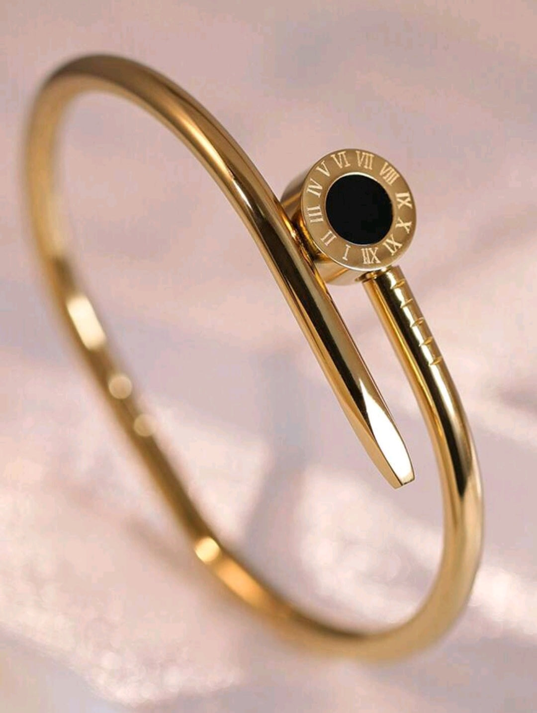 Women 18K Gold Plated Stainless Steel Bracelet