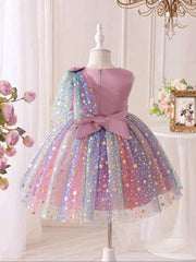 Sparkling Multicolour Princess Tulle Dress