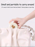 Cute Folding Hair Brush with Mirror