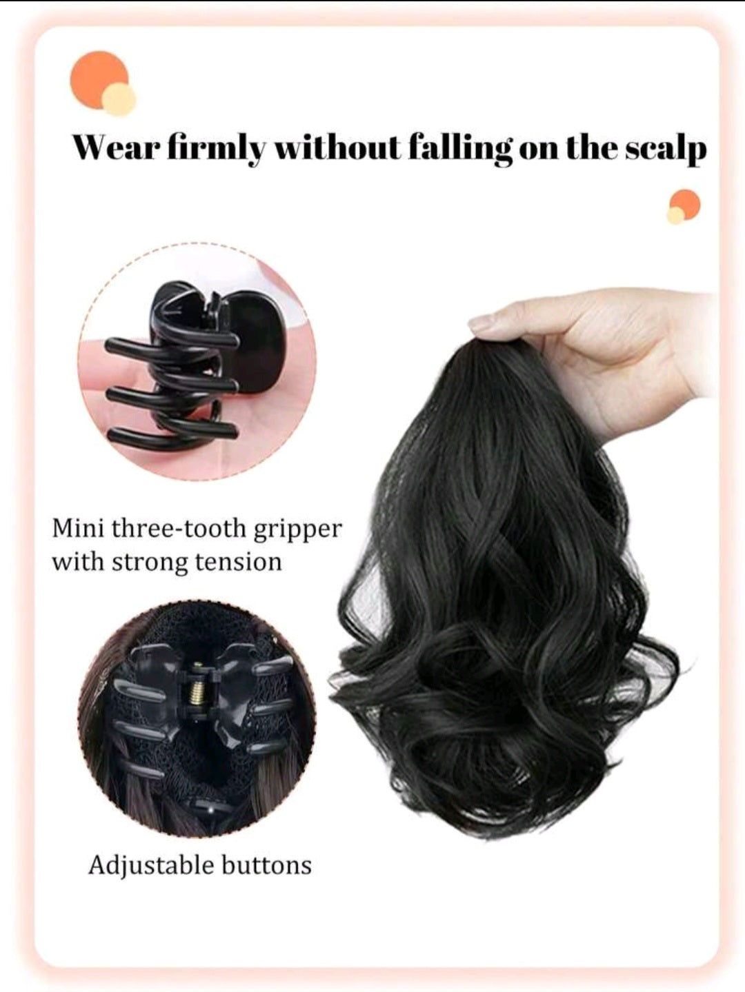 Kids Curly Ponytail Hair Extension
