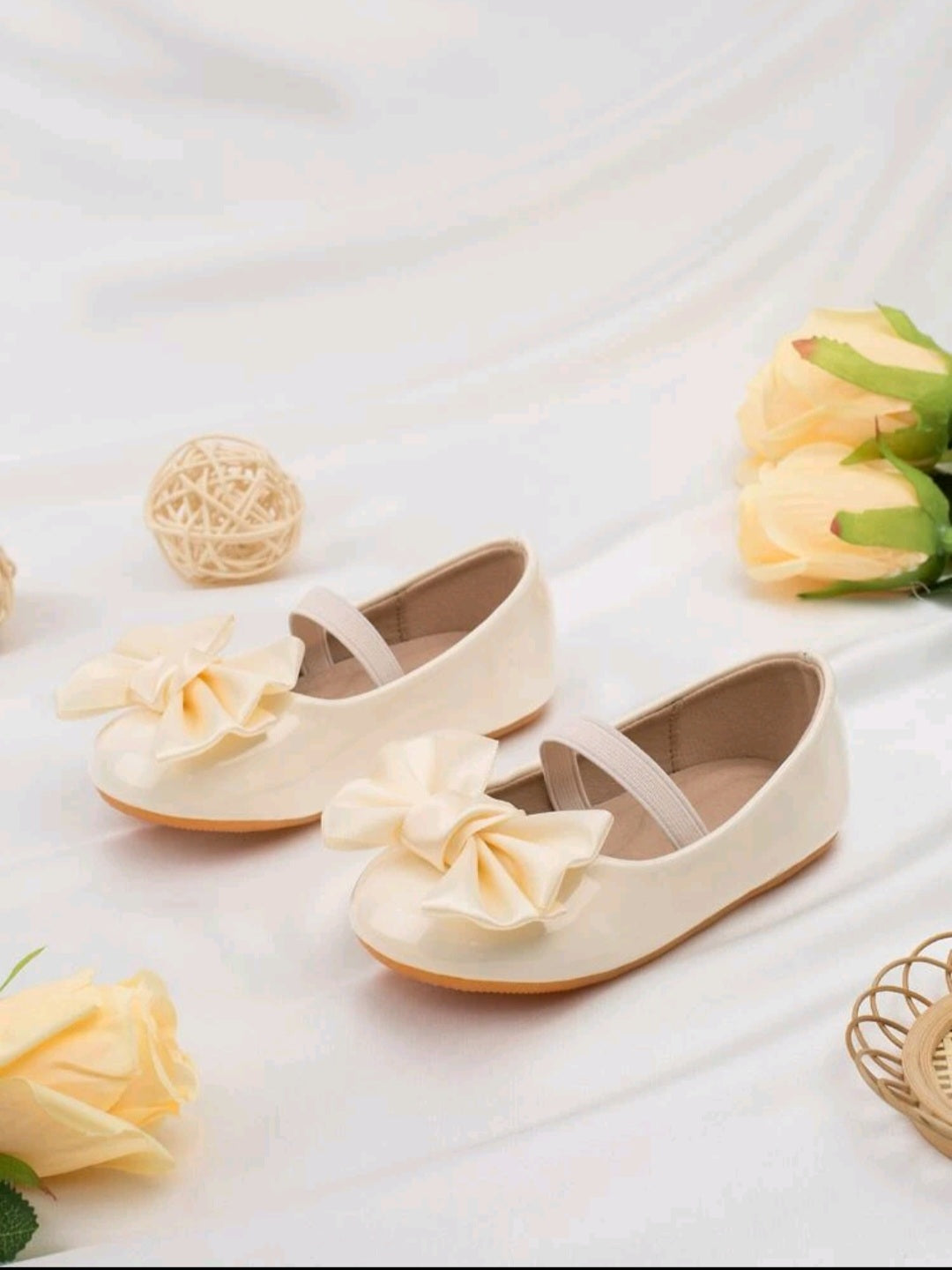 Baby Girls Bowknot Soft Sole Shoes