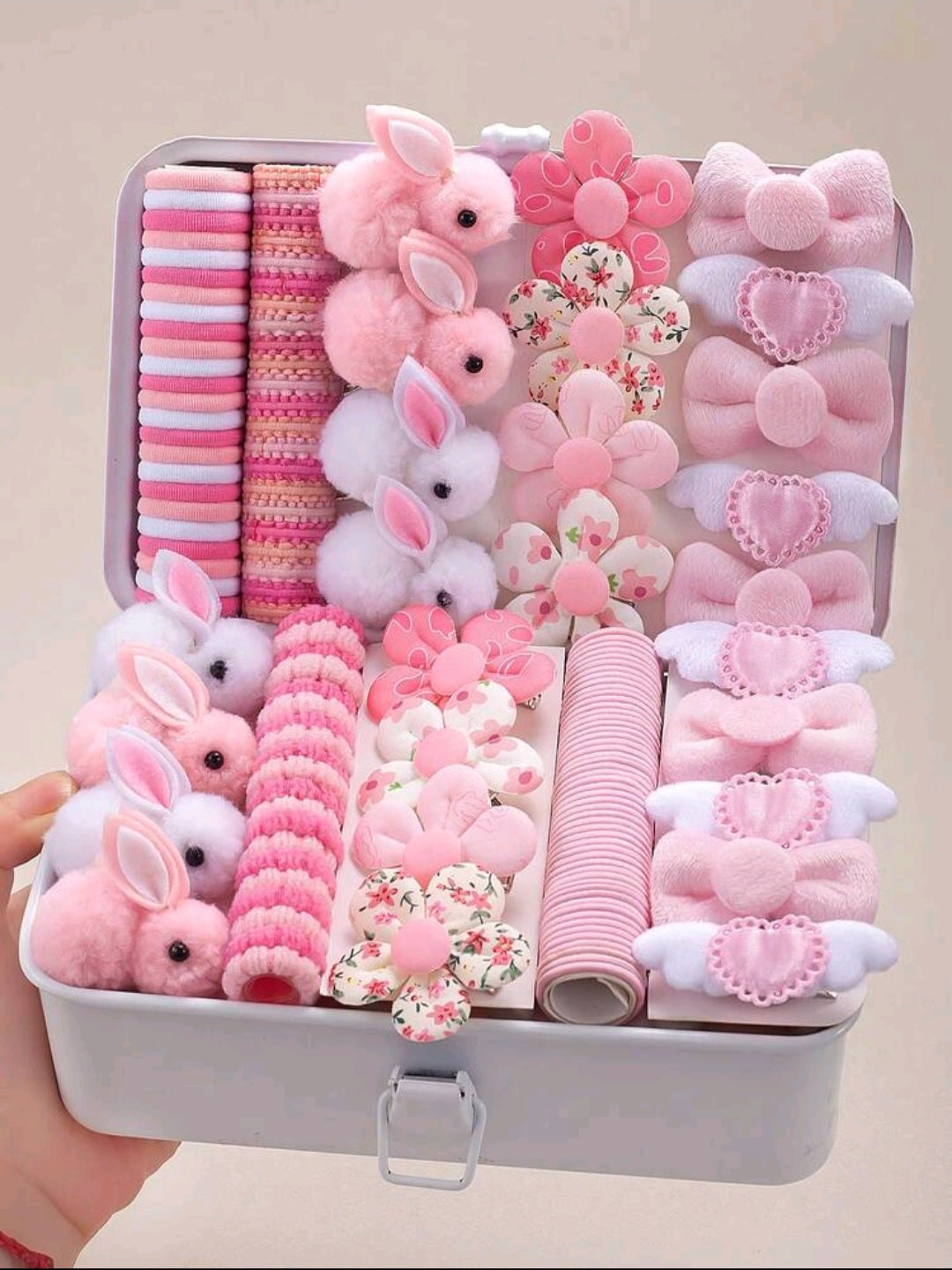199-Piece Cute Kids’ Hair Accessories Set