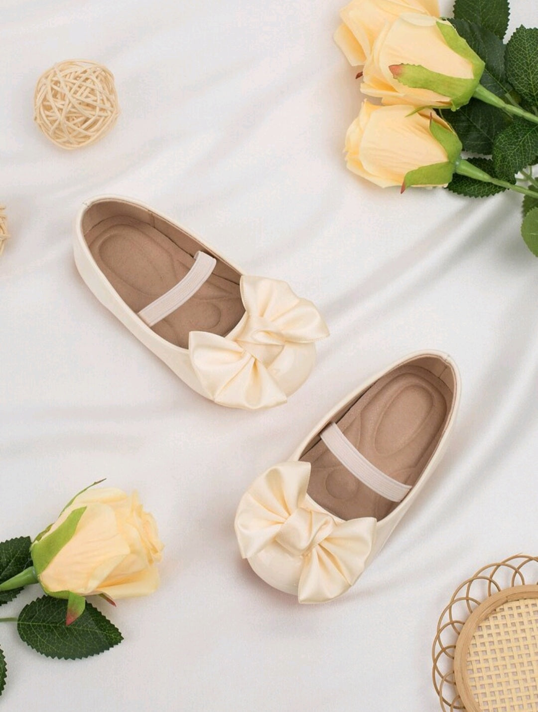 Baby Girls Bowknot Soft Sole Shoes