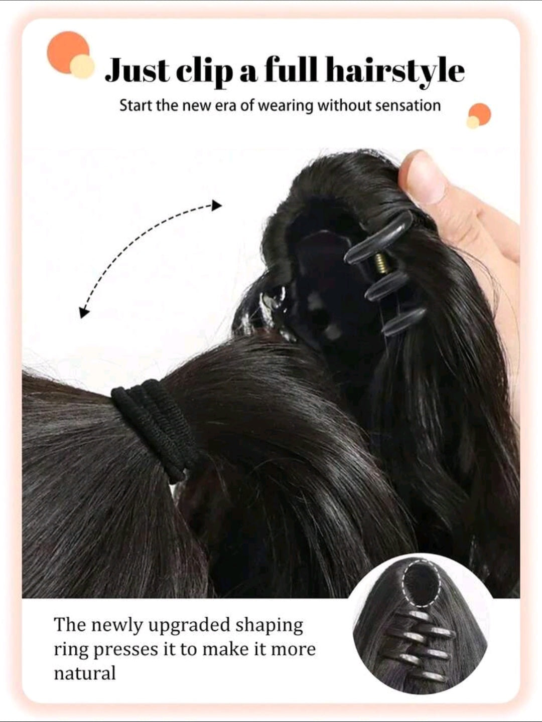 Kids Curly Ponytail Hair Extension